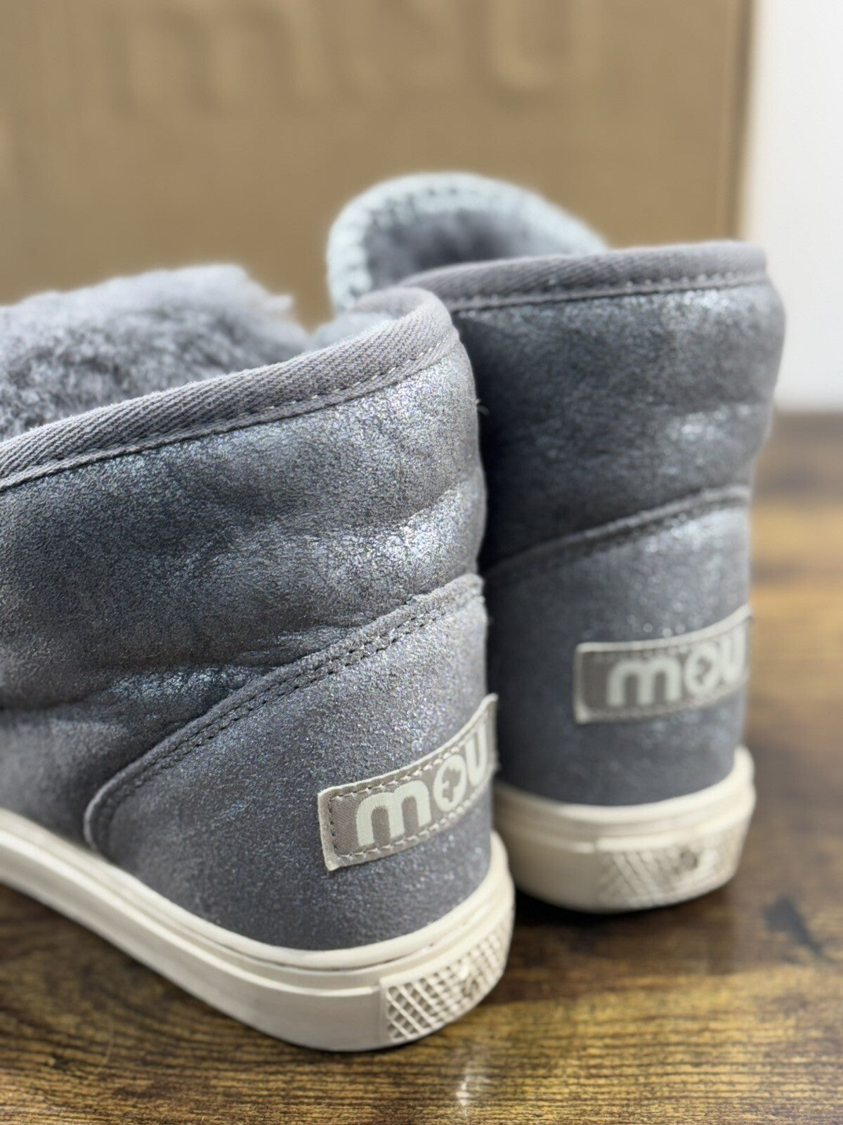 Mou Eskimo Snekaer   Mou Casual Mou Boot Grey  Suede 36