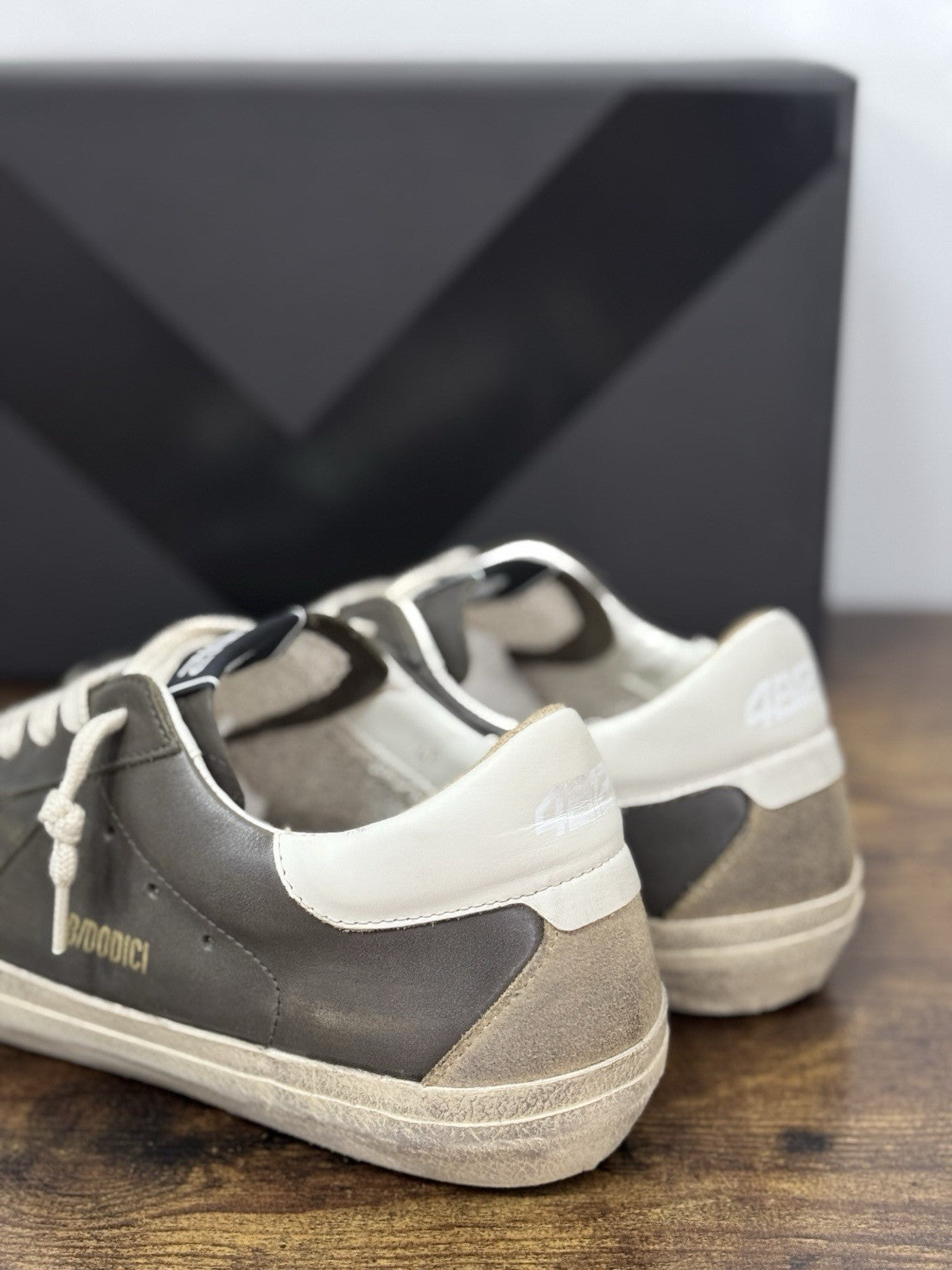 4B12 Sneaker Suprime  Pelle Iron    Casual Uomo 44