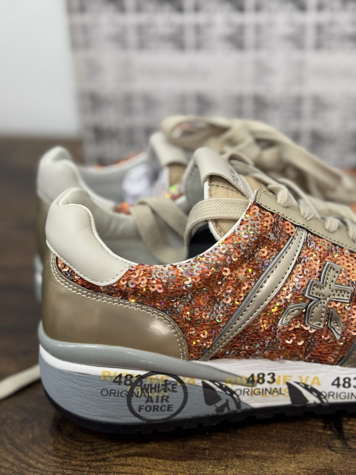Premiata Sneaker Diane Gold Casual Premiata Scarpa Donna 39