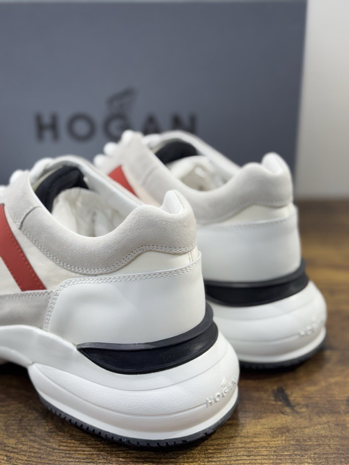 Hogan Interaction Allocciato Suede Bianco Memory Foam Hogan 43