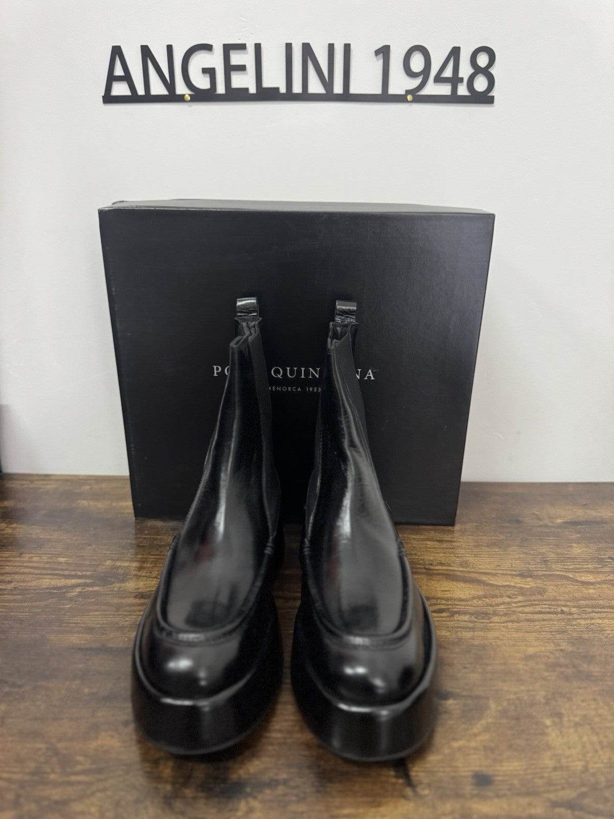Pons Quintana Stivaletto Pelle Nero Casual Boot Donna 40