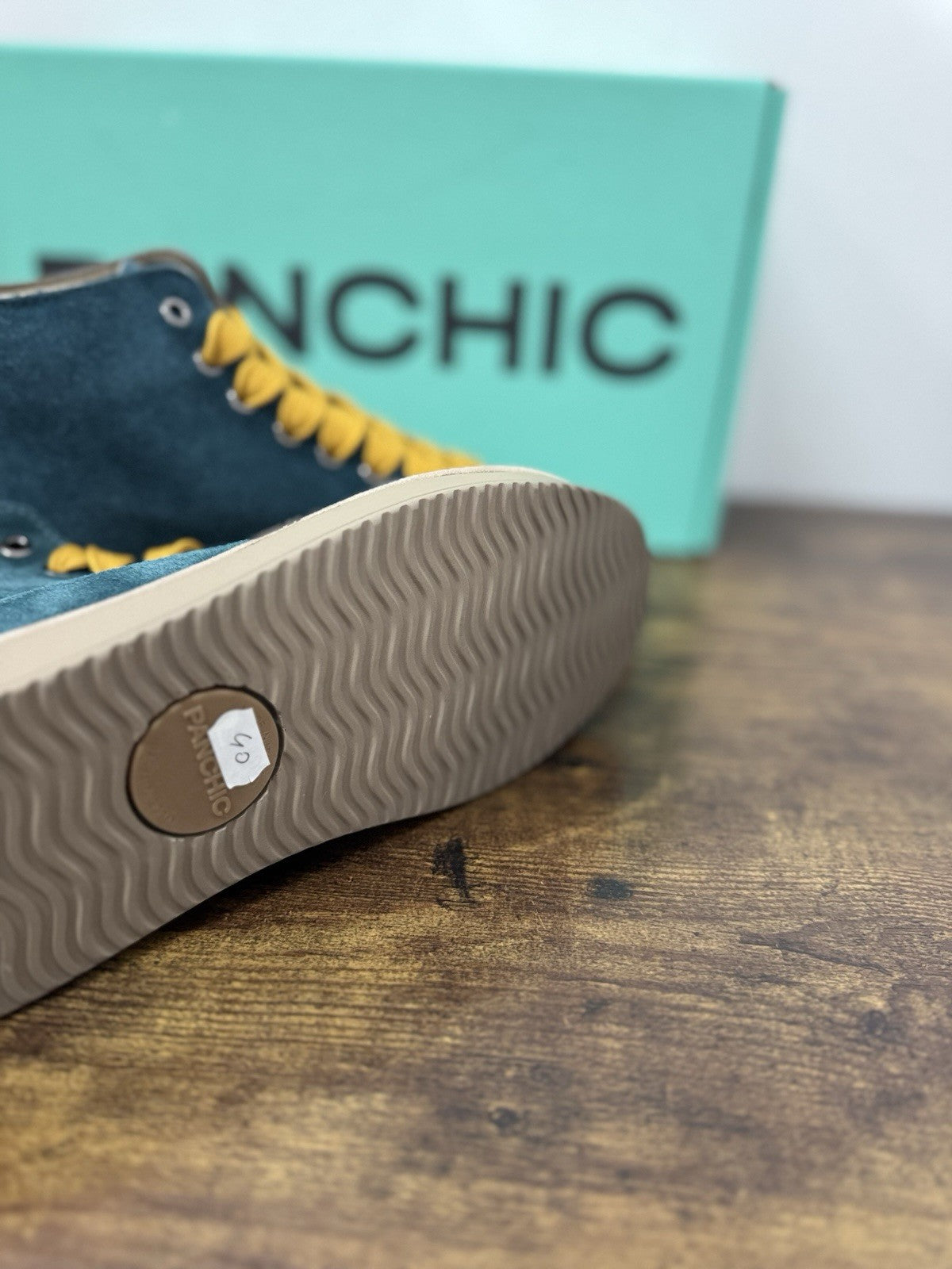 Panchic Ankle Boot Suede Cobalto Casual Boot Uomo 40