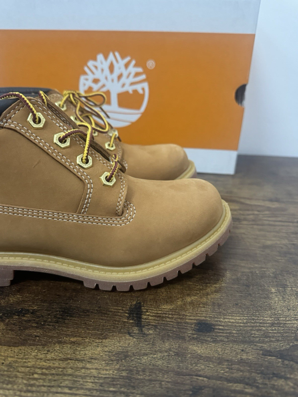 Timberland Icon Boot Nellie Mid  Waterproof Pelle Wheat  Donna 38