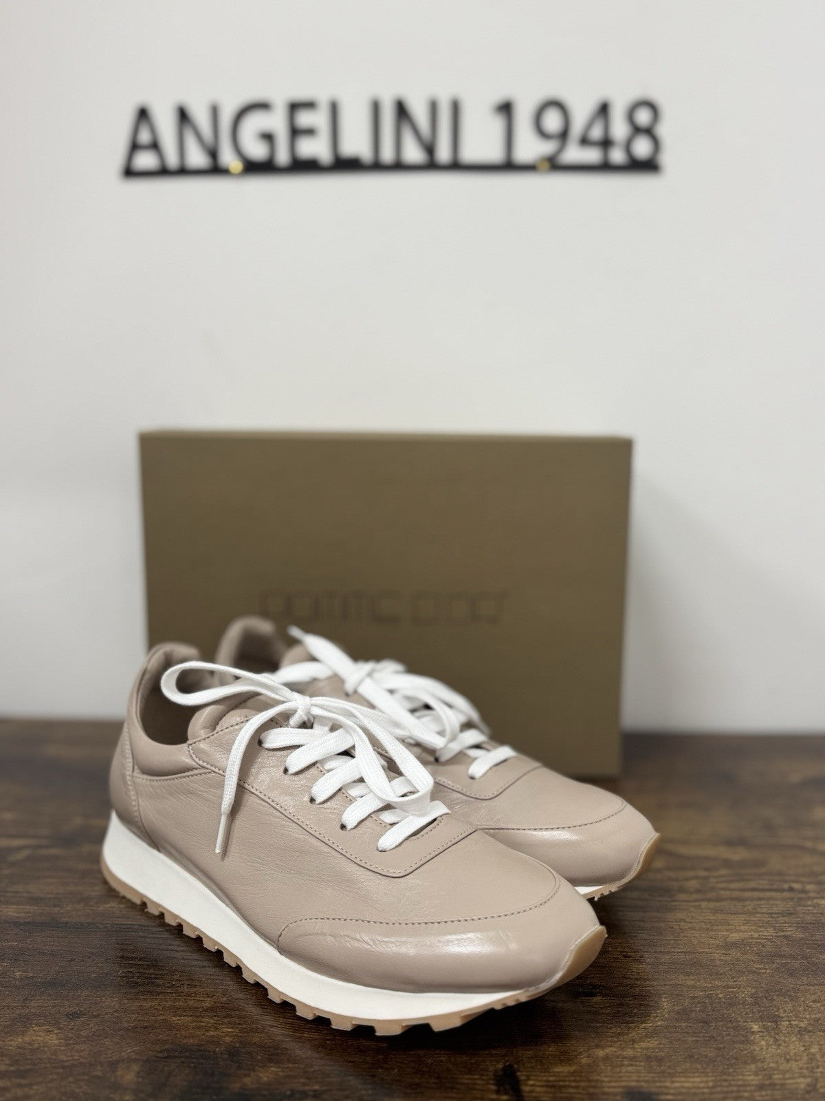 Pomme D’or Sneaker Pelle Sand Super Soft Fondo Vibram Donna 41