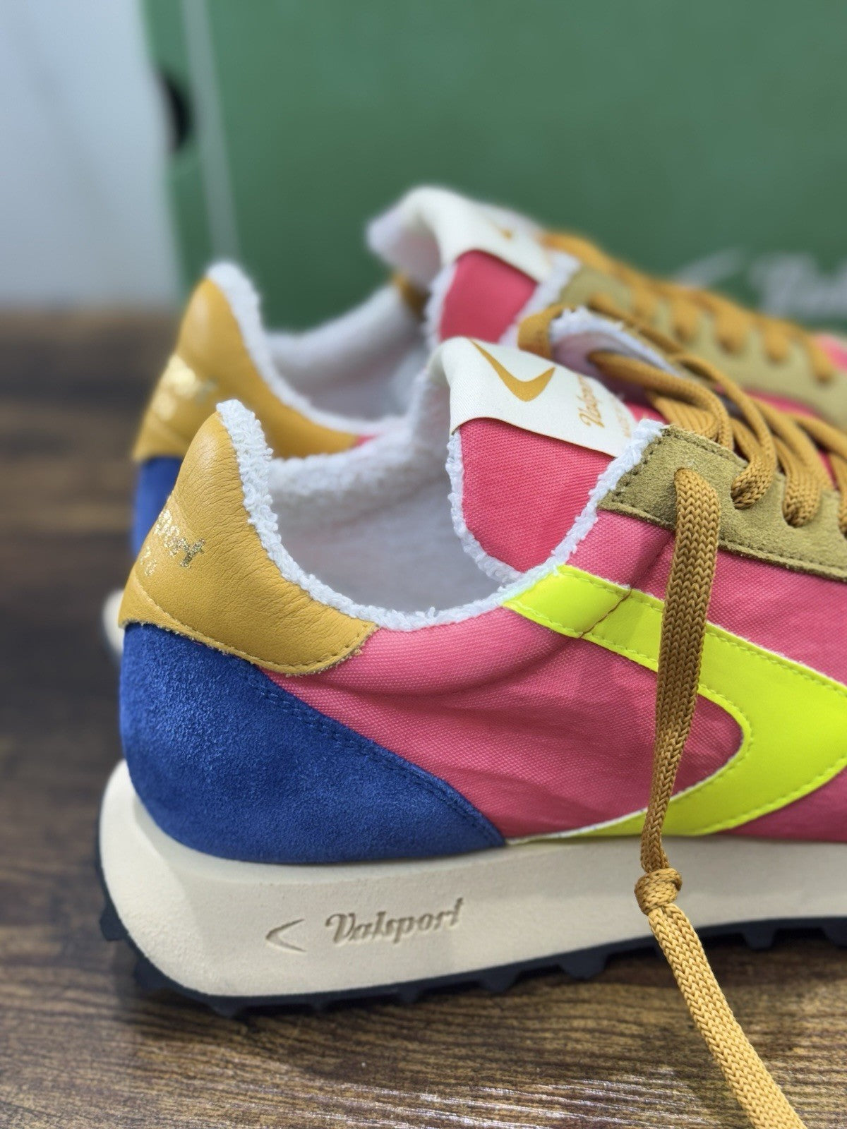 Valsport Start Heritage  Sneaker Suede Beige Multi  Casual  Uomo 42