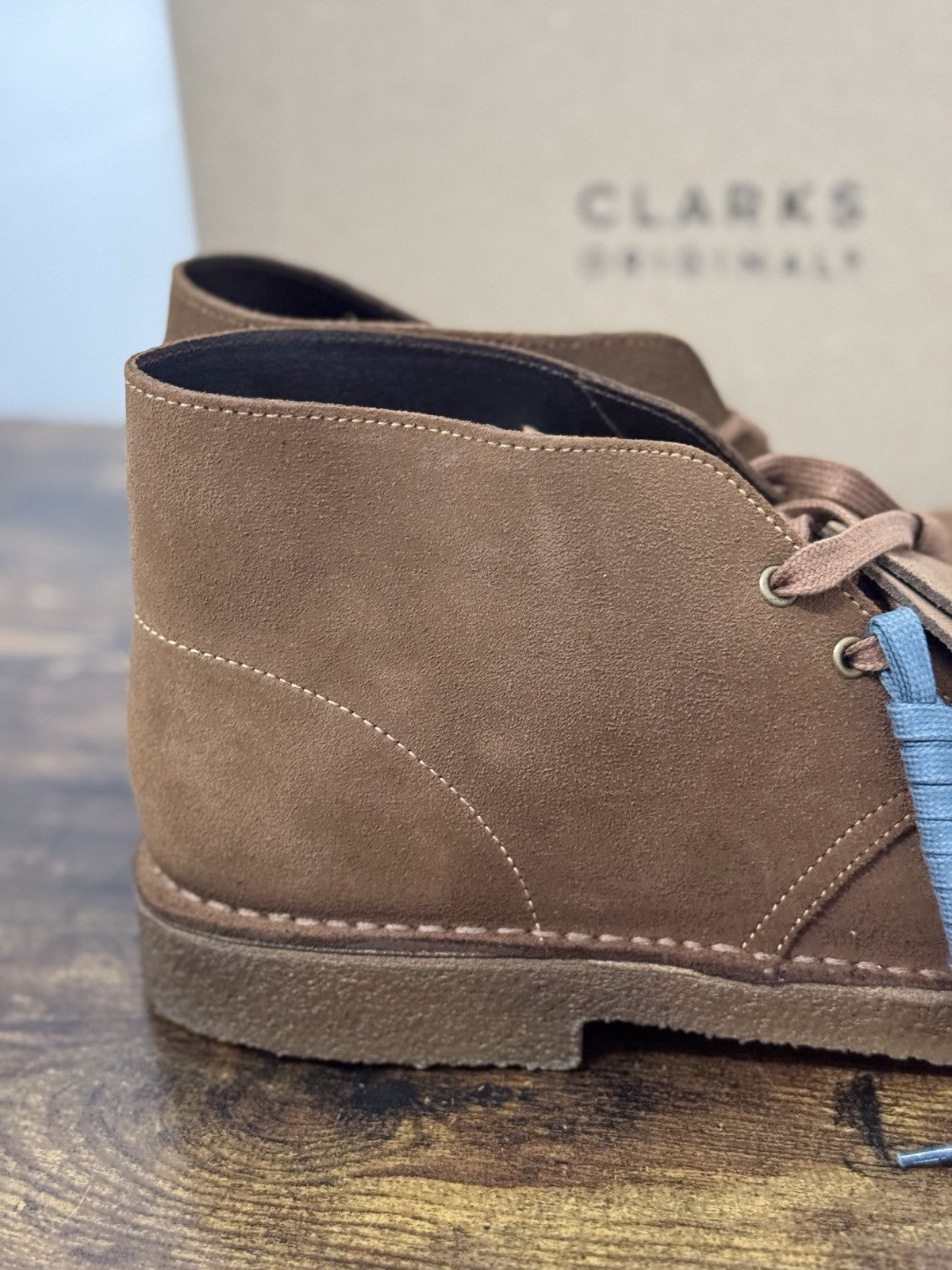 Clarks Desert Boot Icon Suede Cola Casual Uomo 43