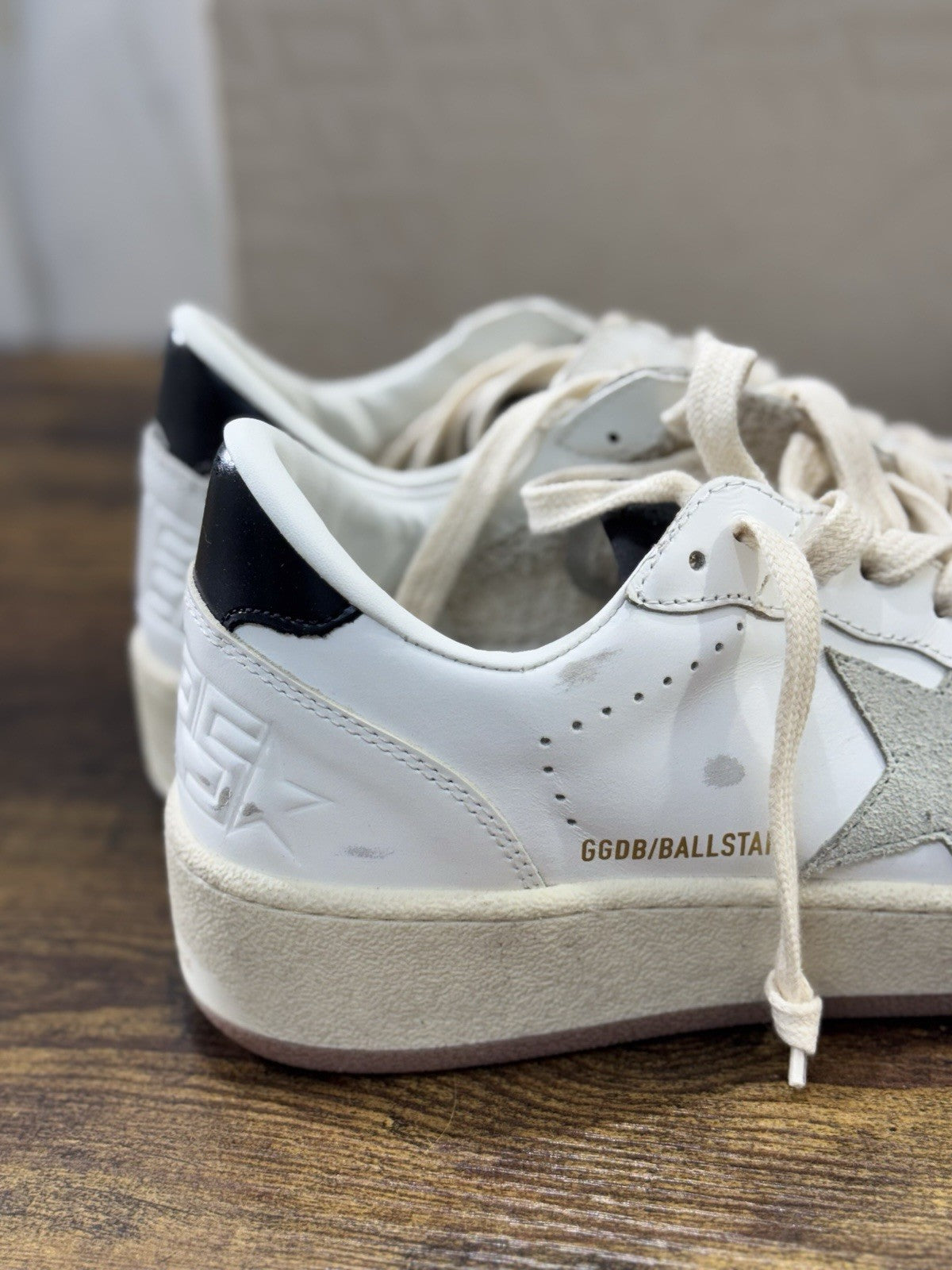 Golden Goose Ball Star 2 Pelle Bianca Luxury Sneaker Uomo 41