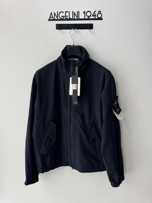 Stone Island Giubotto Light Soft Shell R E . DYE  Blu Icon Jacket Uomo S