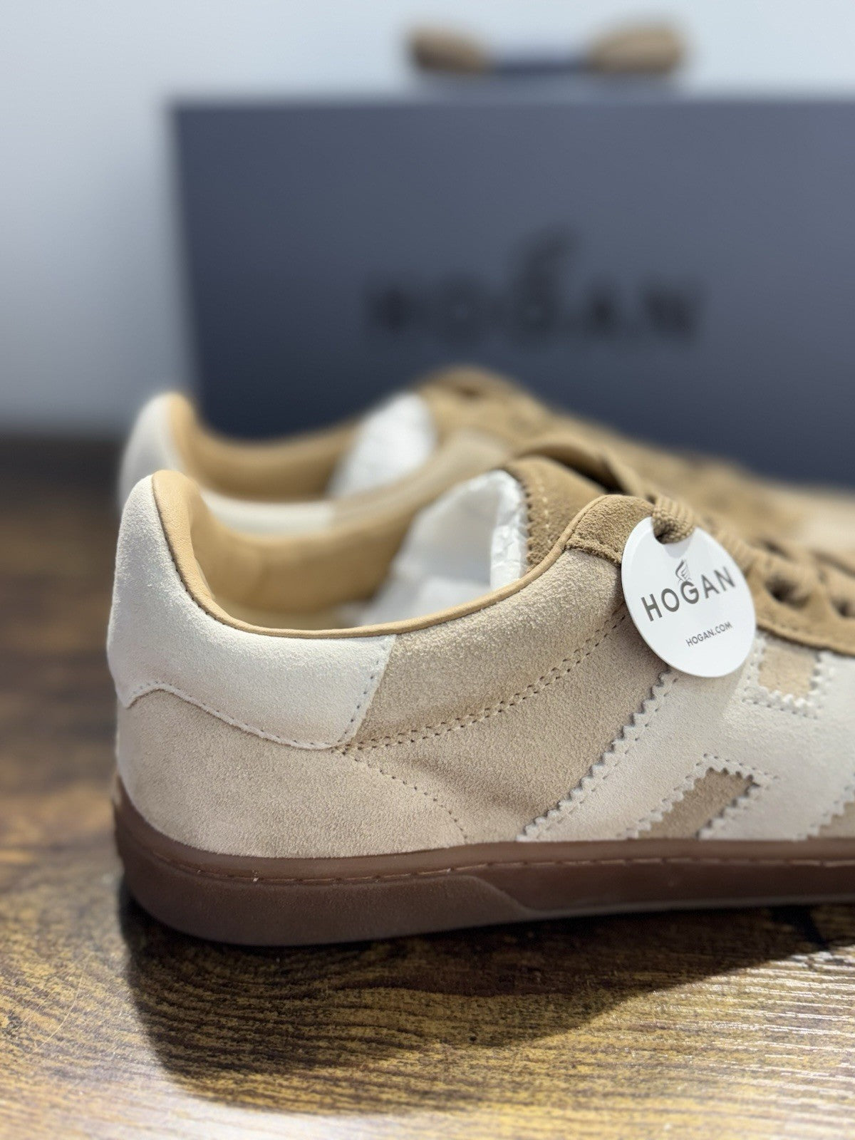 Hogan Cool Sneaker Suede Beige Casual Hogan Donna 37