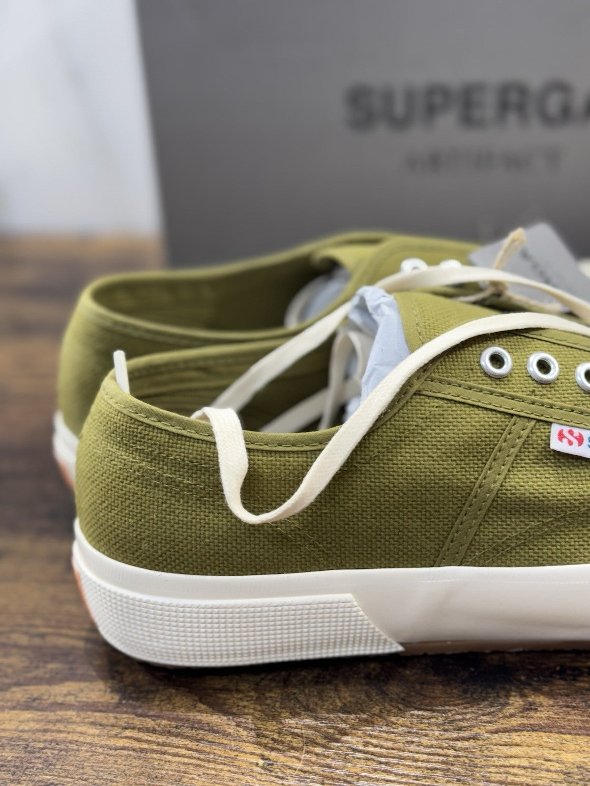 Superga Artifact Icon Sneaker Canvas Verde  Causal Superga Uomo 41.5