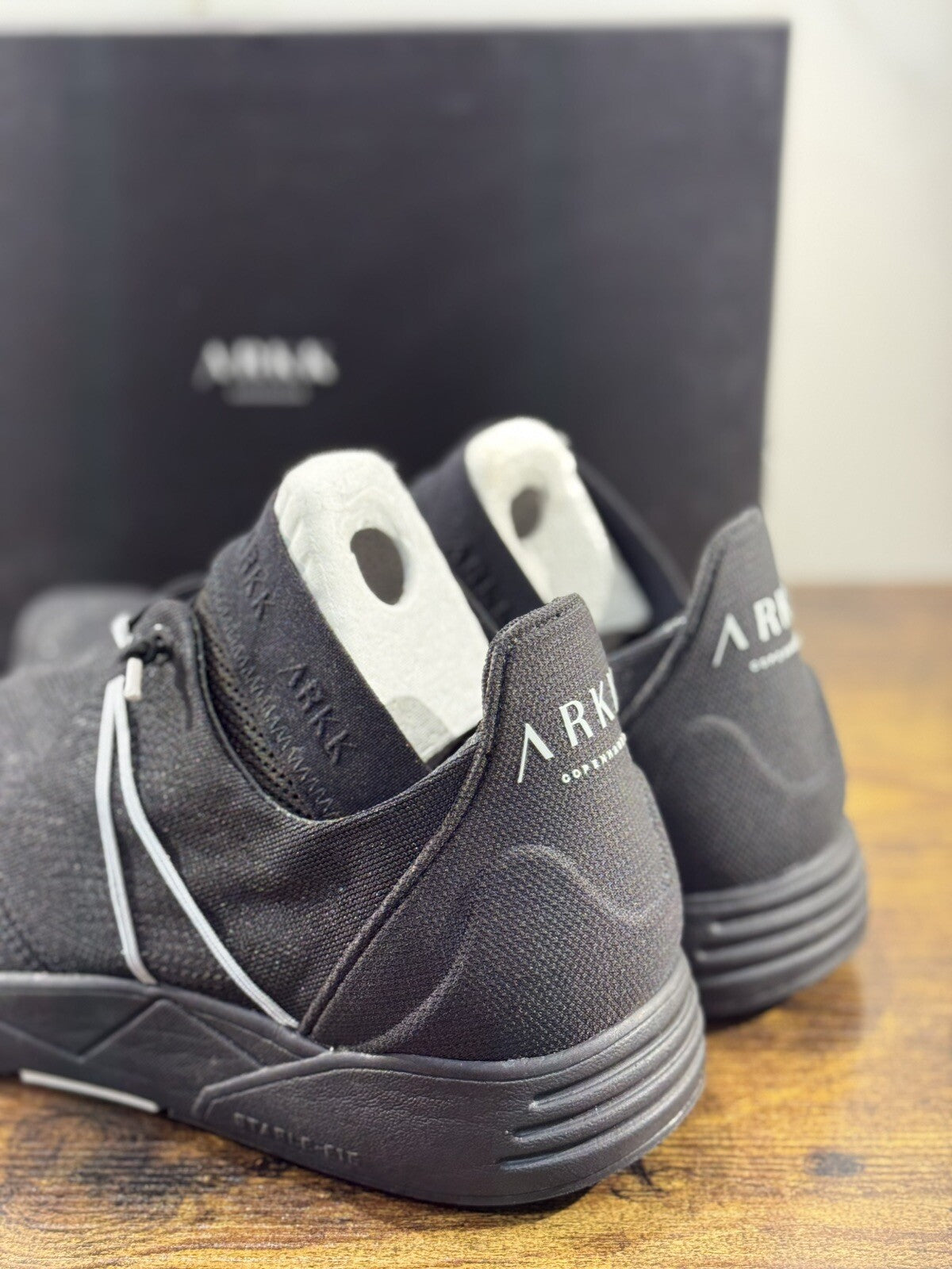 Arkk Copenhagen Sneaker Uomo Nera Causal Men Shoes 42