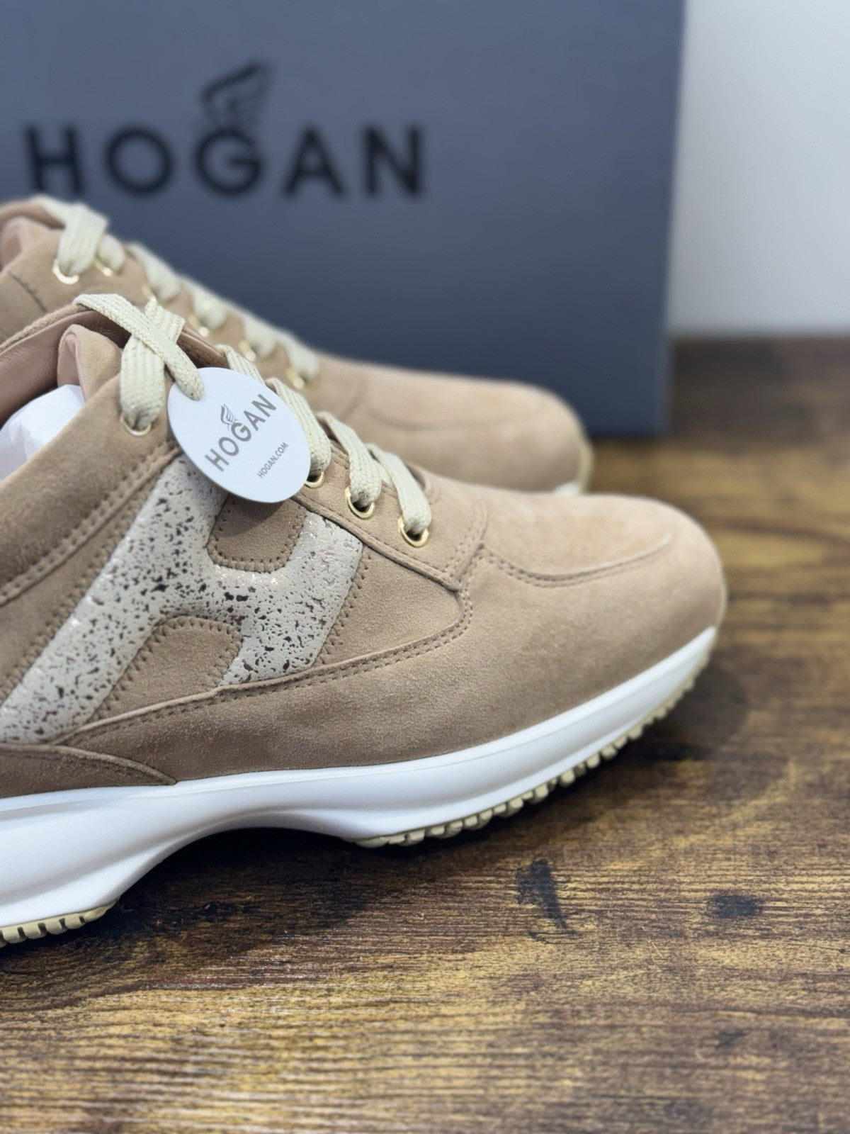 Hogan Interactive Pelle Suede Palude      Casual Hogan Donna 34.5