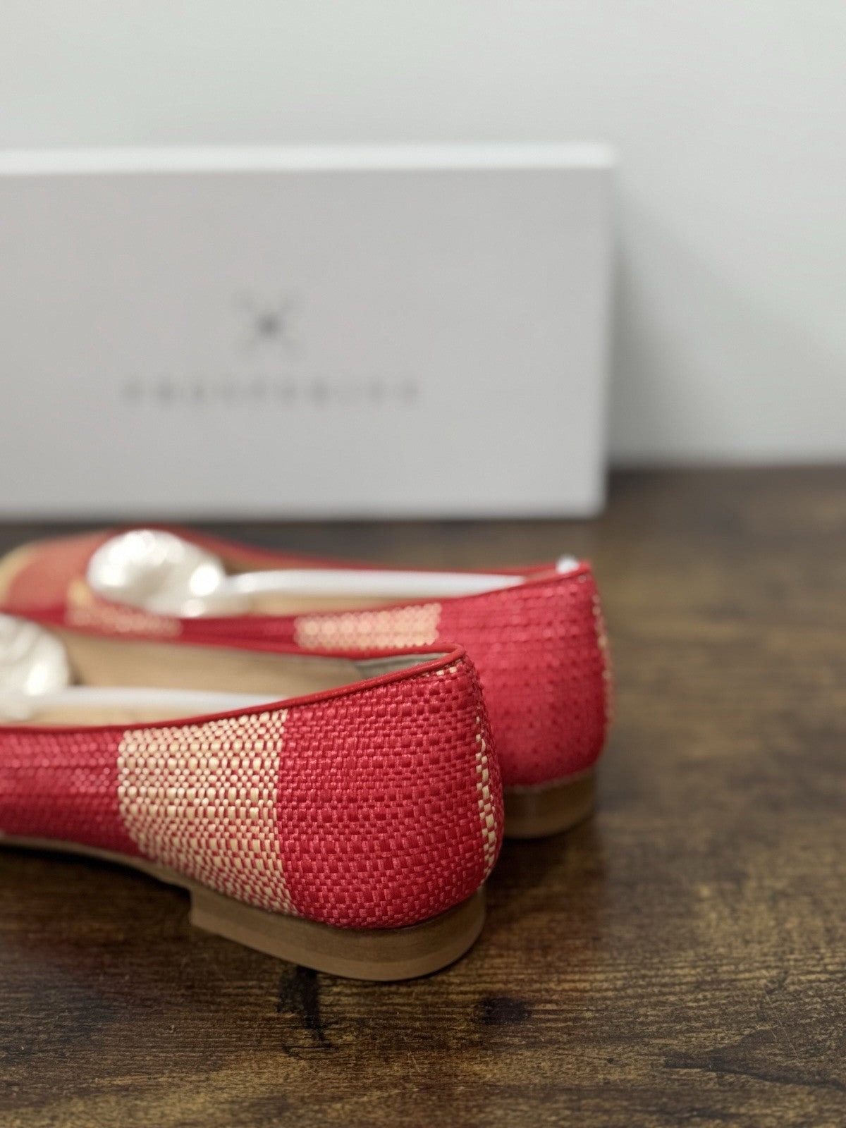 Prosperine Ballerina  Rosso Beige  Flat  Scarpa Donna 37