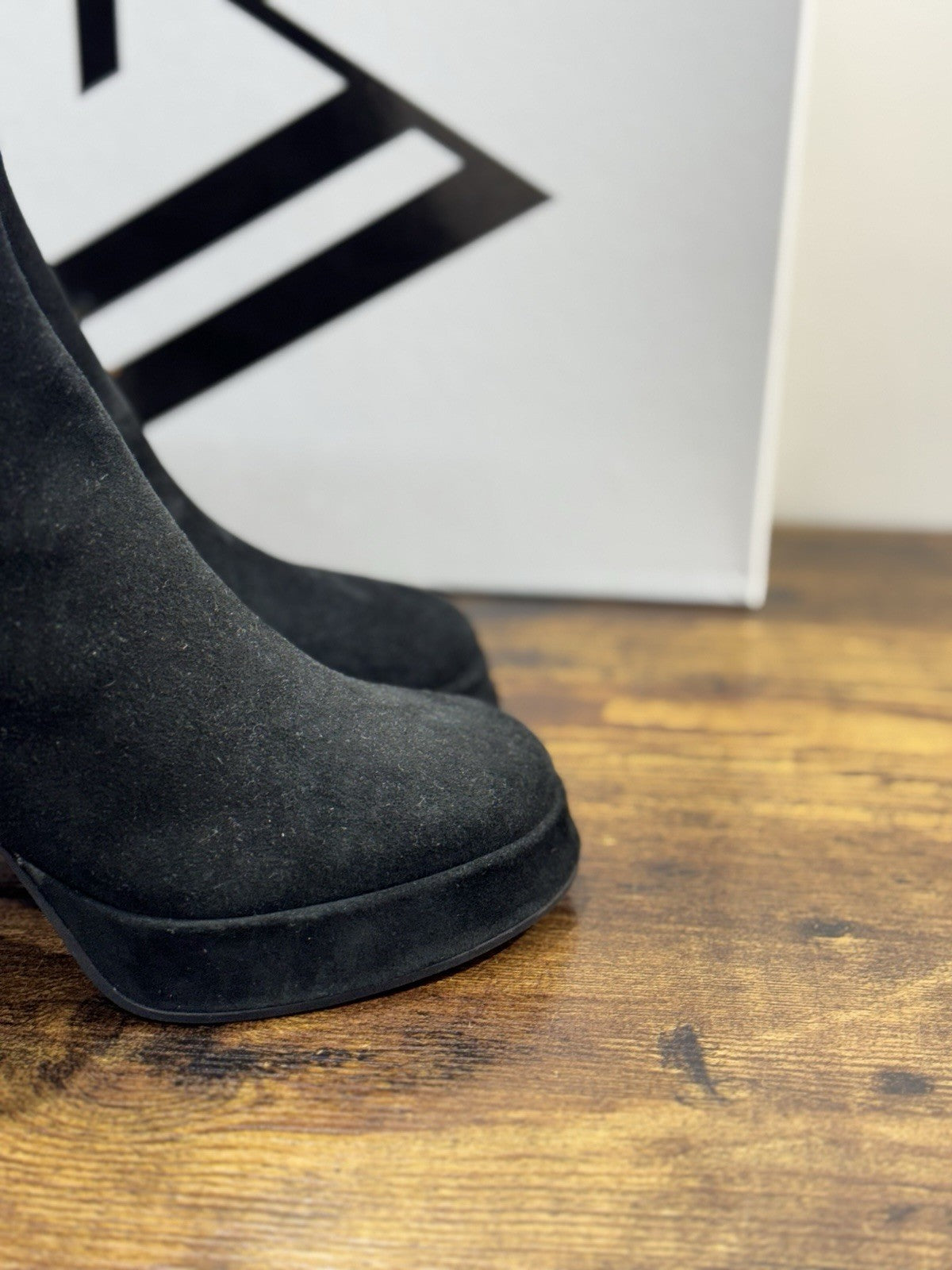 Giampaolo Viozzi Stivaletto Donna Pelle Nero    Con Tacco Made In Italy 37