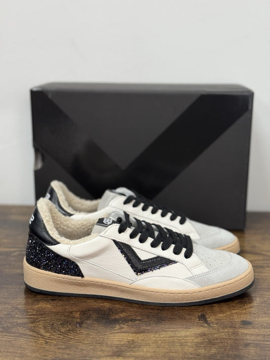4B12 Sneaker Play New  Black White    Casual Scarpa Donna 40