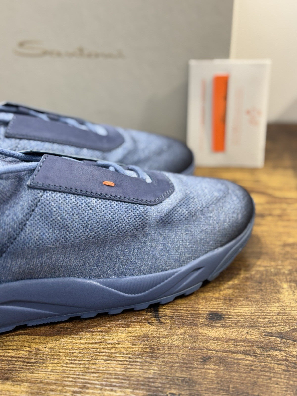 Santoni Sneaker Innova Pelle E Tessuto  Casual Luxury Santoni Scarpe Uomo 45