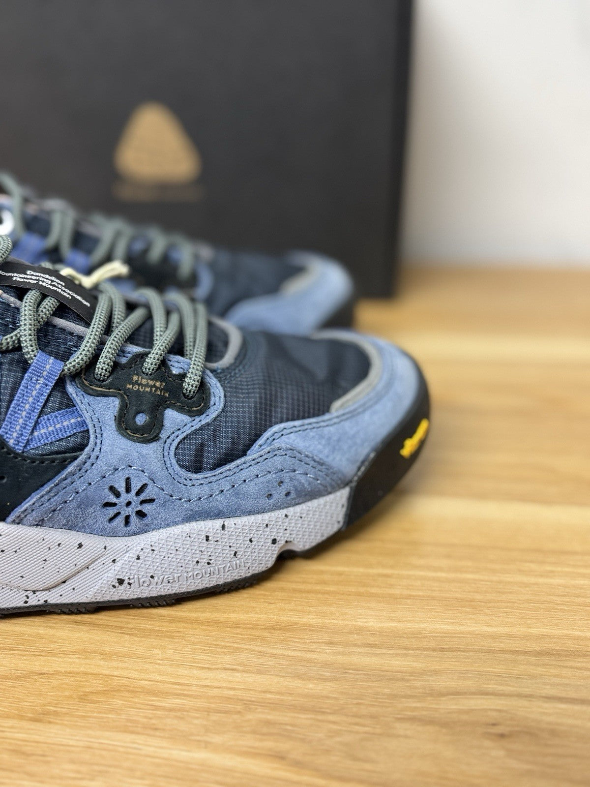Flower Mountain Yamano 3 Dark Indigo  Grey  Casual Vibram Performance Uomo 42