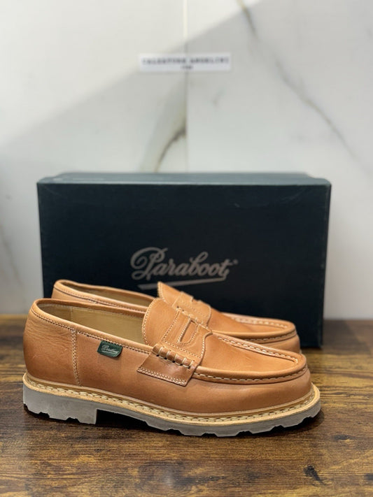 Paraboot Mocassino Reims Pelle Camel Vegetale Casual Paraboot Original Uomo 41