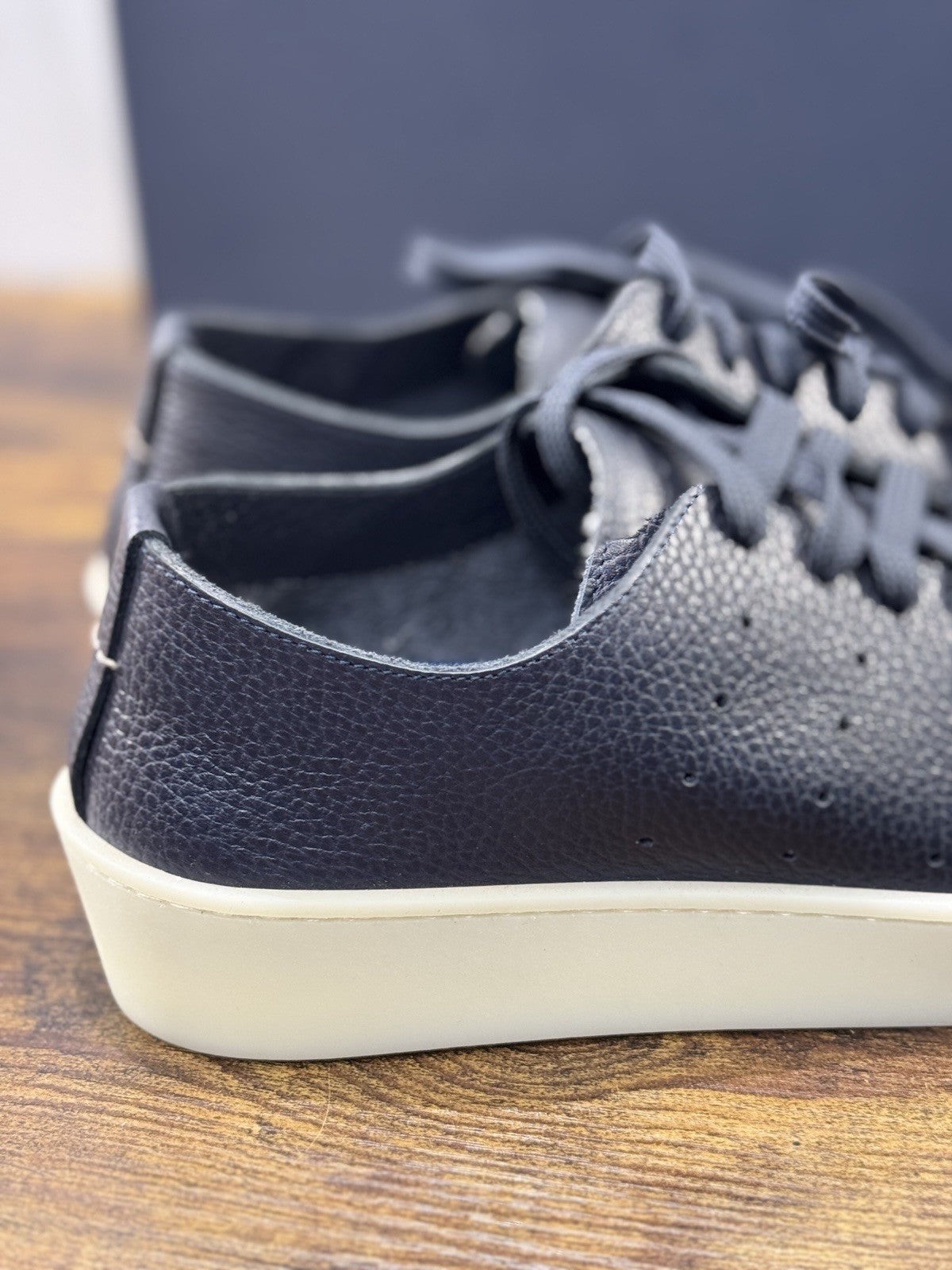 Seboy’s Sneaker Pelle Blu Casual Uomo 40