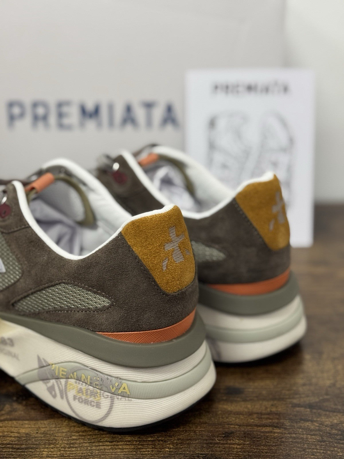 Premiata Moerun Sneaker Suede Verdone  Casual Premiata Uomo 42