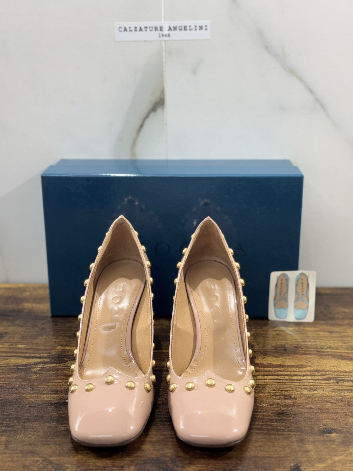 A.bocca Décolleté Con Tacco Pelle Beige      Icon A.bocca Donna 41