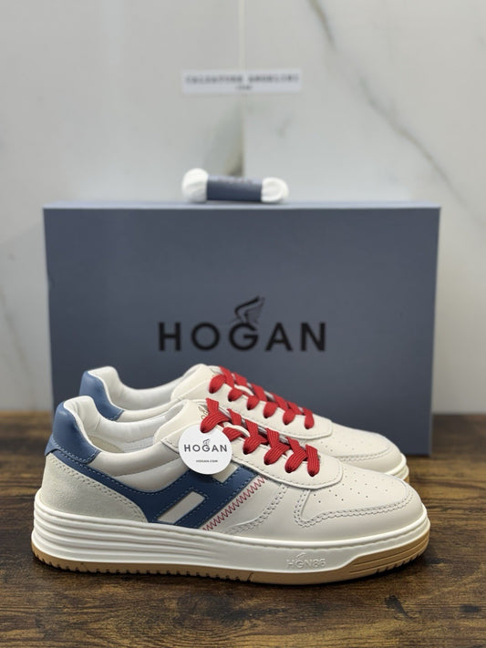 Hogan H630 Sneaker Pelle Crema  Memory Foam Scarpa Hogan Uomo 39.5