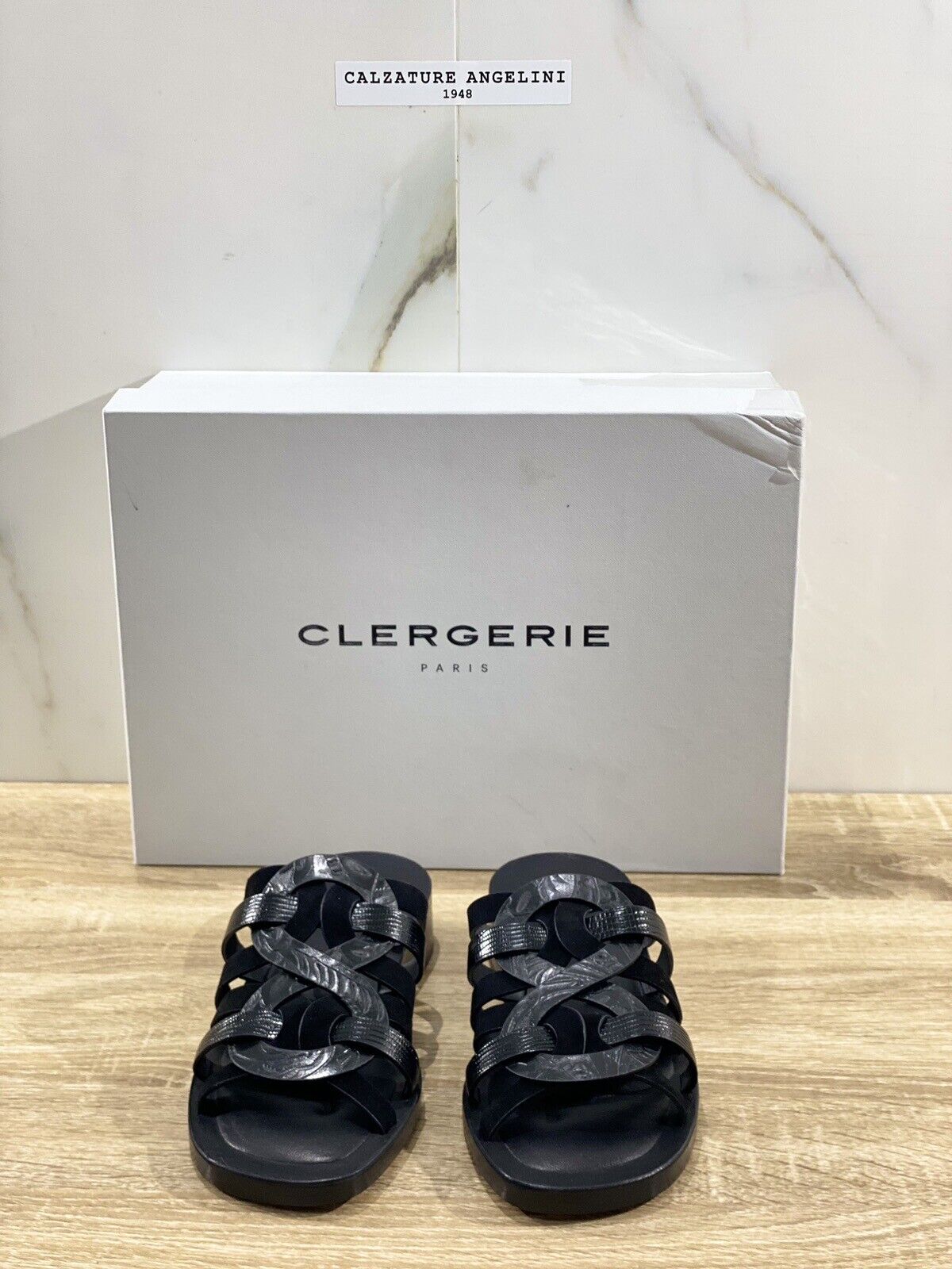 Clergerie Sandalo Donna Very Pelle Nero Luxury Clergerie Sandal 37