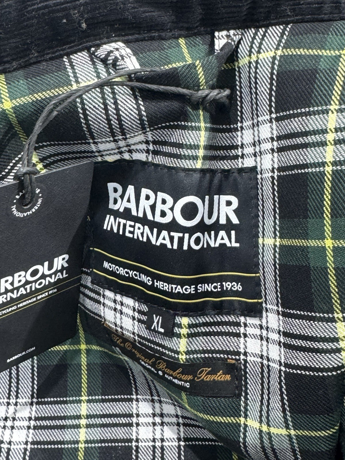 Barbour International Giacca Cerata Traction Sage Casual Uomo XL