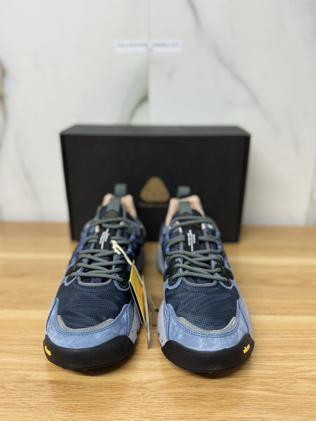 Flower Mountain Yamano 3 Dark Indigo  Grey  Casual Vibram Performance Uomo 42