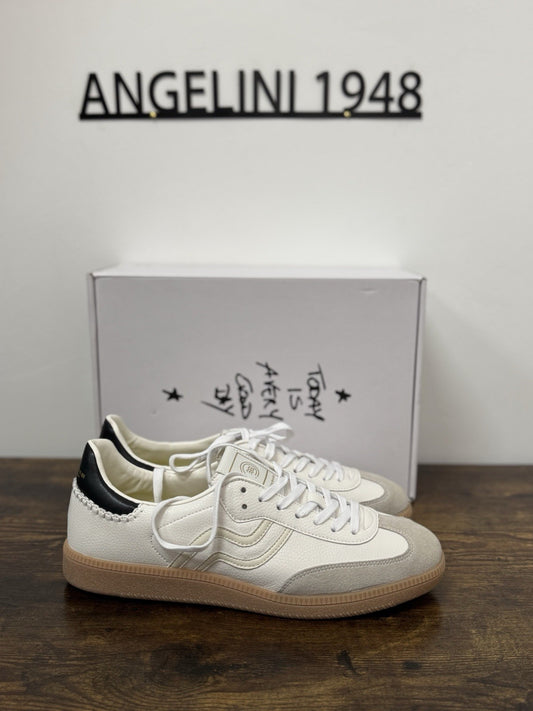 Primabase Sneaker Suede Pelle Bianca Extra light Casual Uomo 46