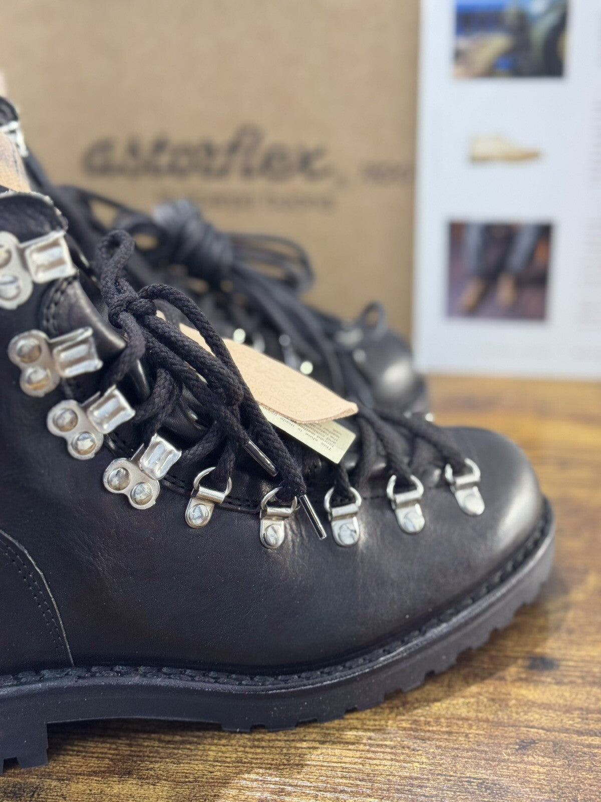 Astorflex Polacchino Uomo Rockflex   Pelle Nera St Moritz   Casual Boot Uomo 41