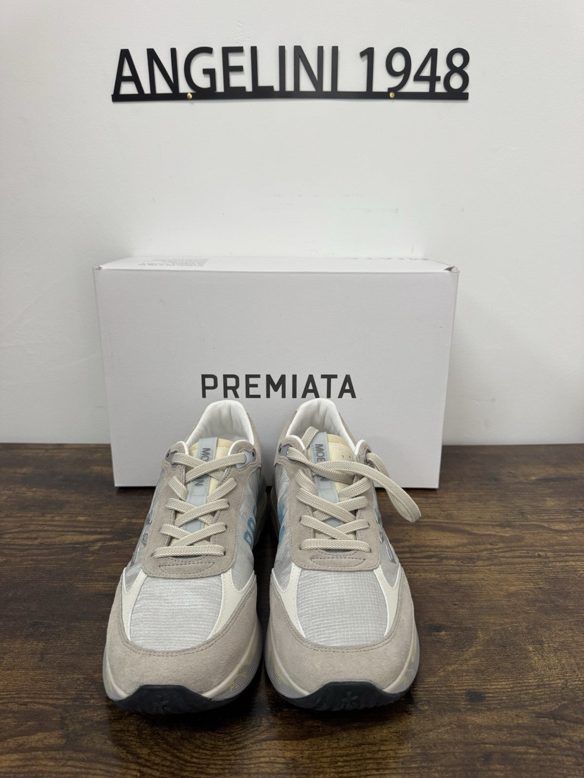 Premiata Moerun Sneaker Suede Grey Casual Premiata Uomo 43