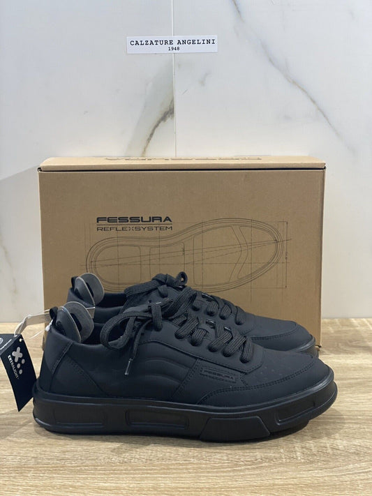 Fessura sneaker Uomo Reflex BASIC Skin Extra Light suoletta sughero black 44