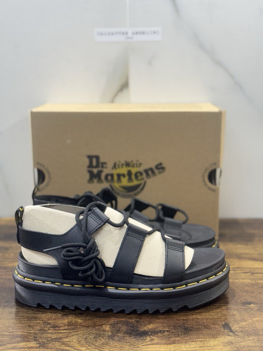 Dr Martens Sandalo Nartilla Pelle Nero Casual Dr Martens Donna 41