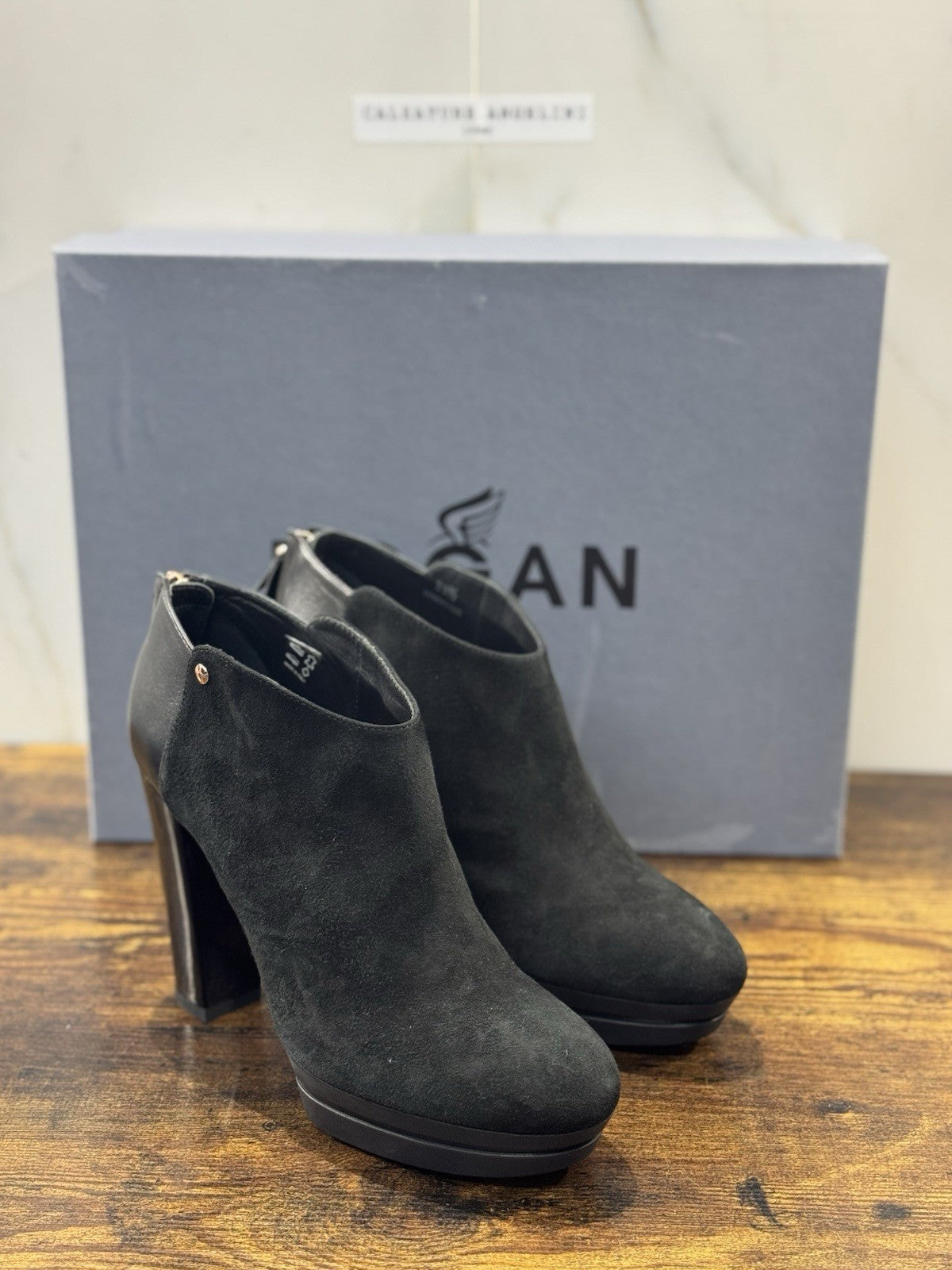 Hogan Interactive Stivaletto  Suede Nero  Con Tacco Casual Hogan Donna 39