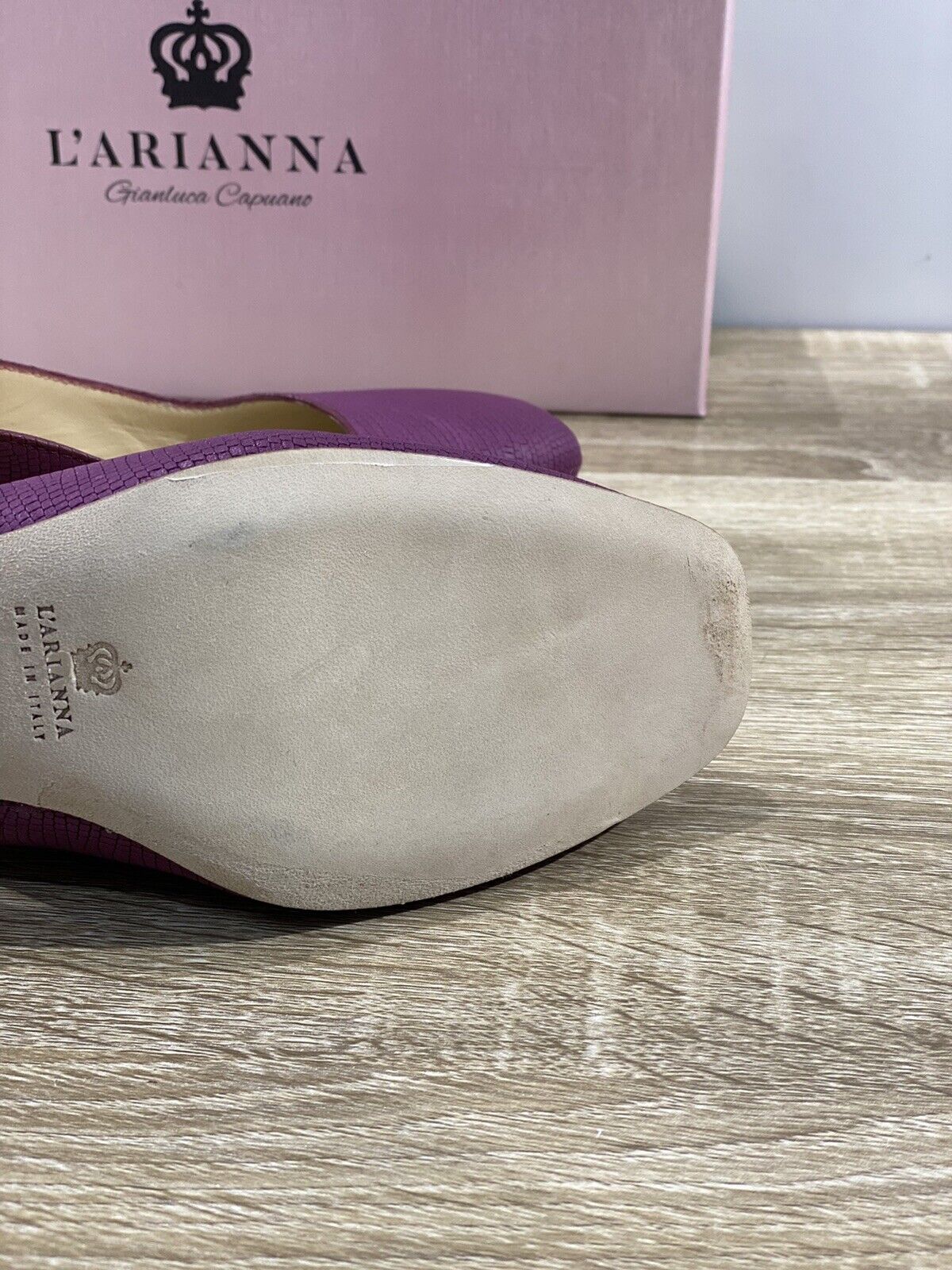 L’arianna Scarpa Donna CH2008 In Pelle Barolo  Luxury Made In Italy 37