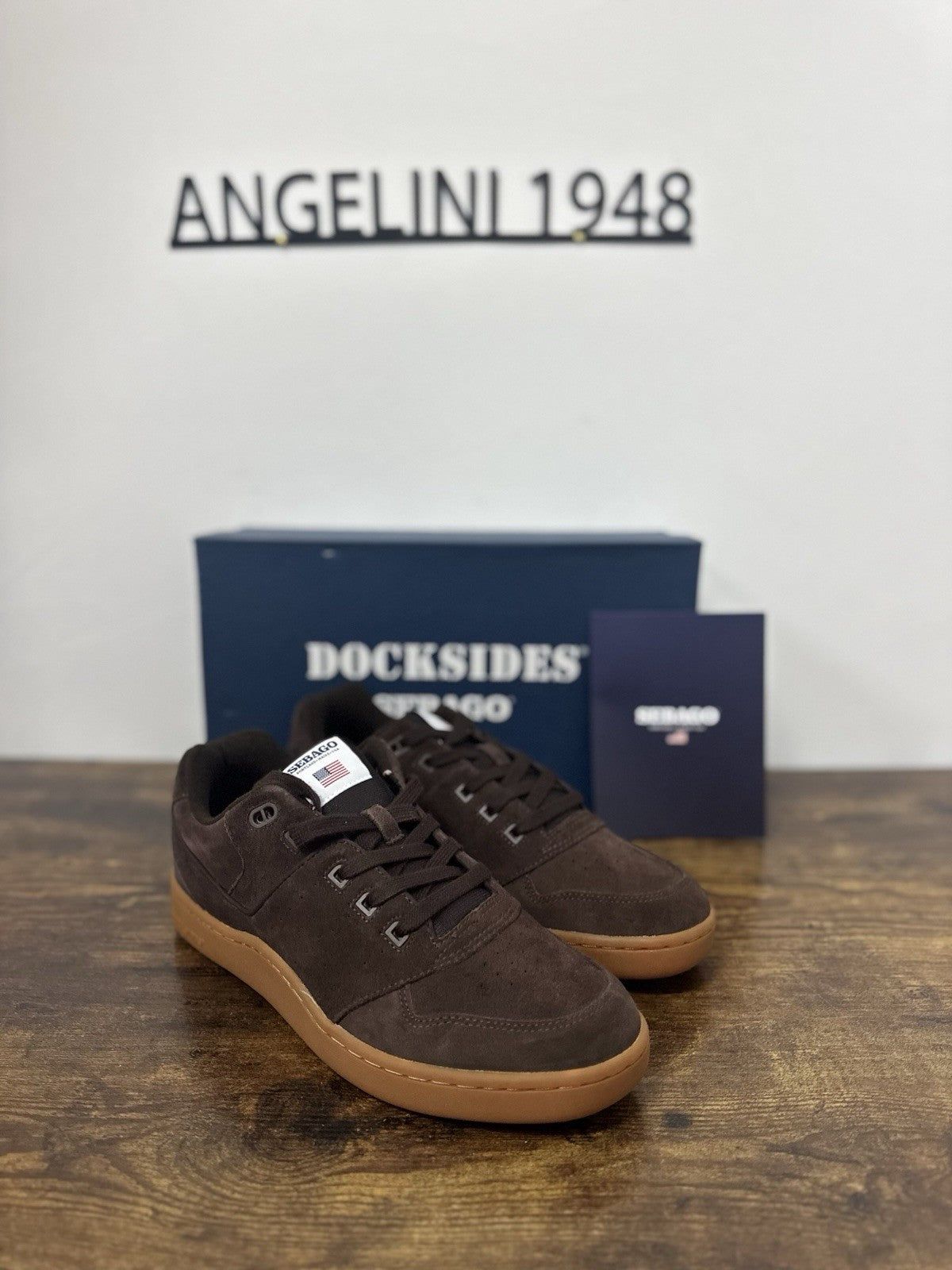 Sebago Hurricane Sneaker Suede Brown Causal Sebago Scarpa Uomo 43.5