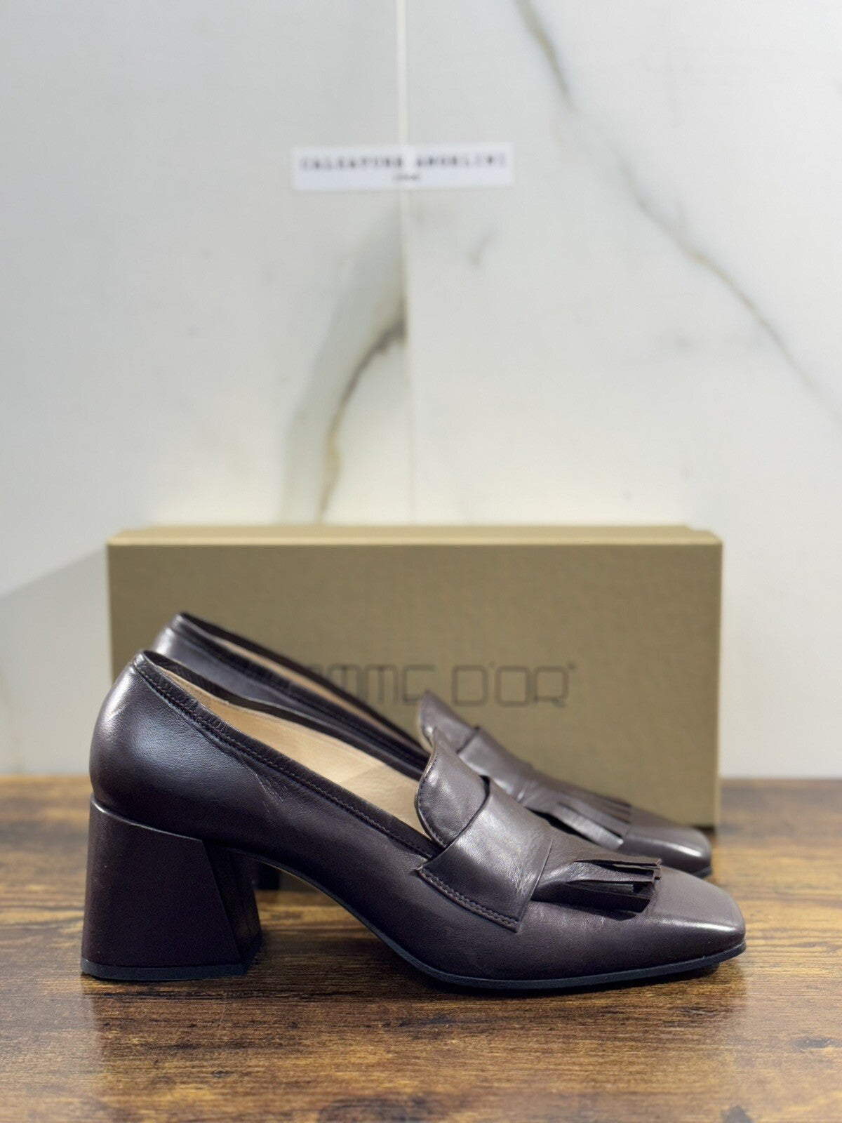 Pomme D’or Mocassino  Donna Pelle Plum      Handmade Woman Pomme D’or 39