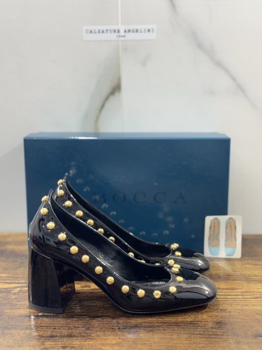 A.bocca Décolleté Con Tacco Pelle Nero     Icon A.bocca Donna 41
