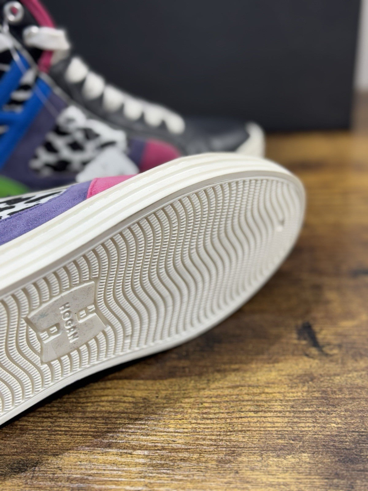 Hogan Rebel Sneaker Bianco Multicolor  Casual Hogan Donna 35