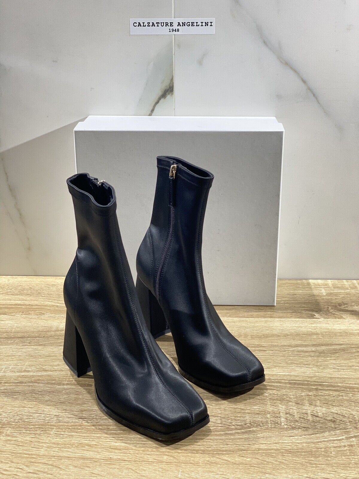 Kat Maconie Stivaletto Elva raso Nero luxury kat maconie boot 37