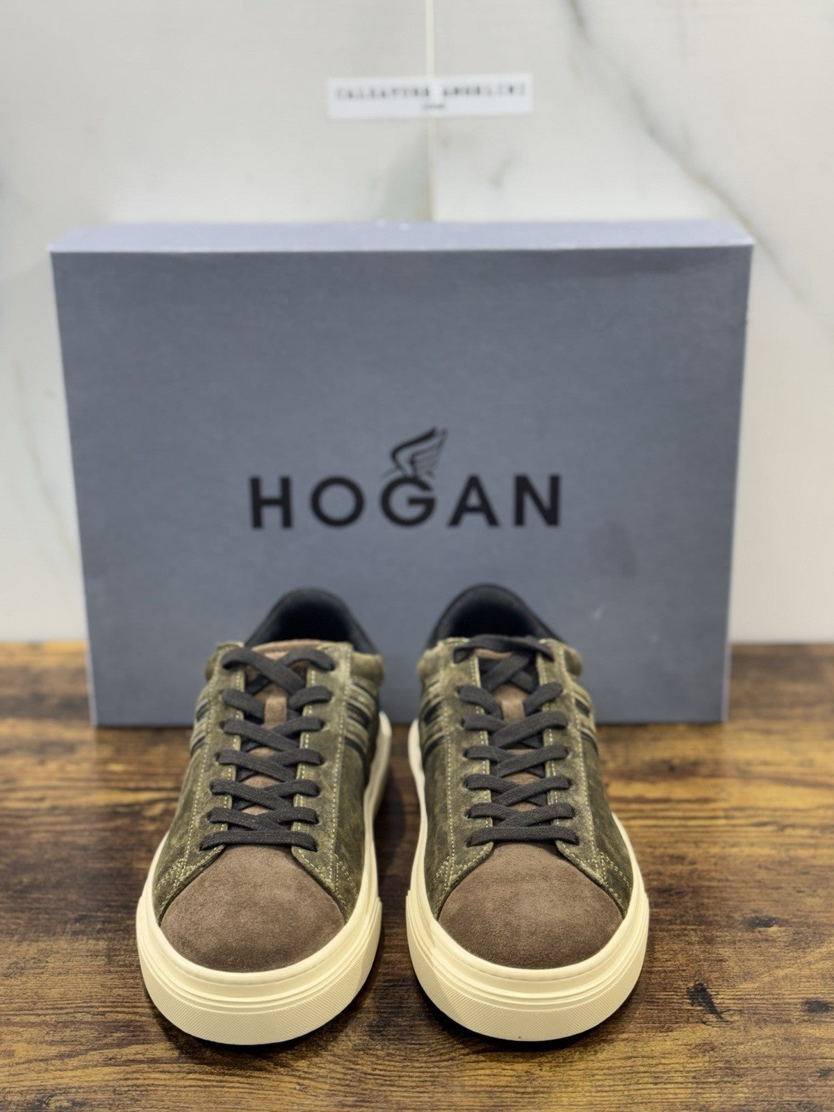 Hogan H365 Sneaker Pelle Camouflage   Casual Hogan Uomo 40