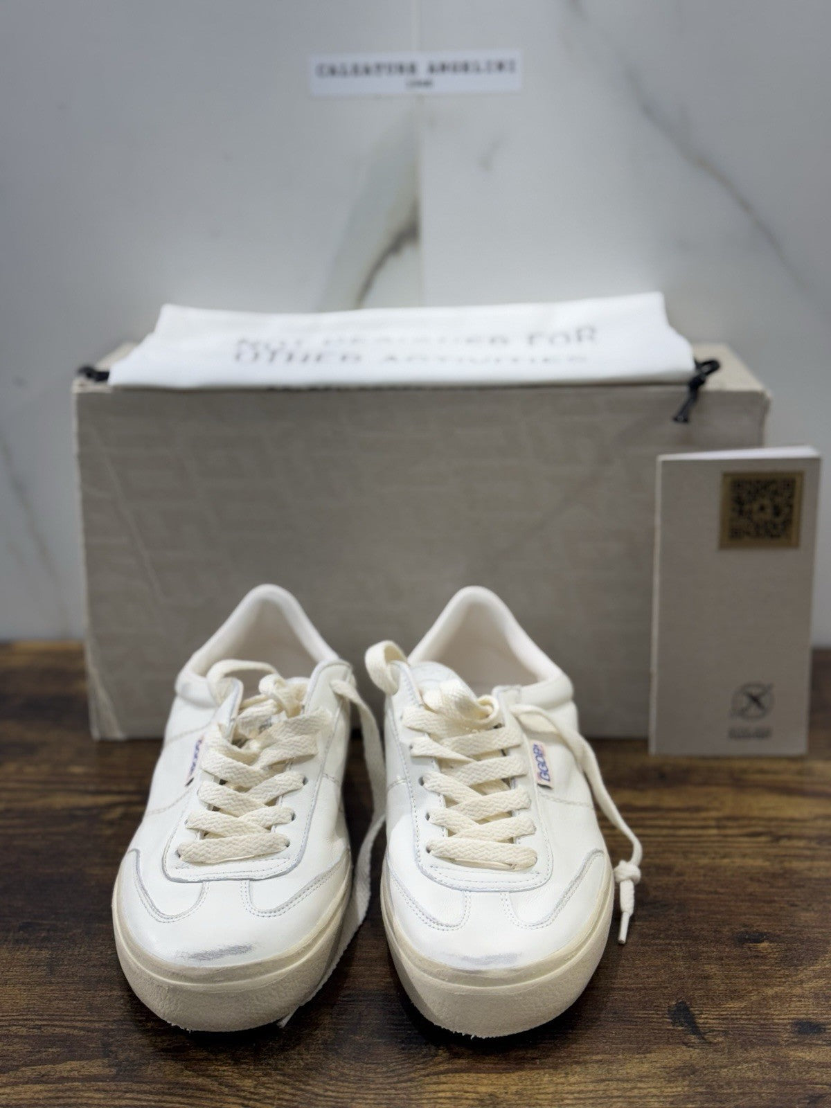 Golden Goose Soulstar Pelle Bianca Silver  Luxury Sneaker Golden Goose Donna 38