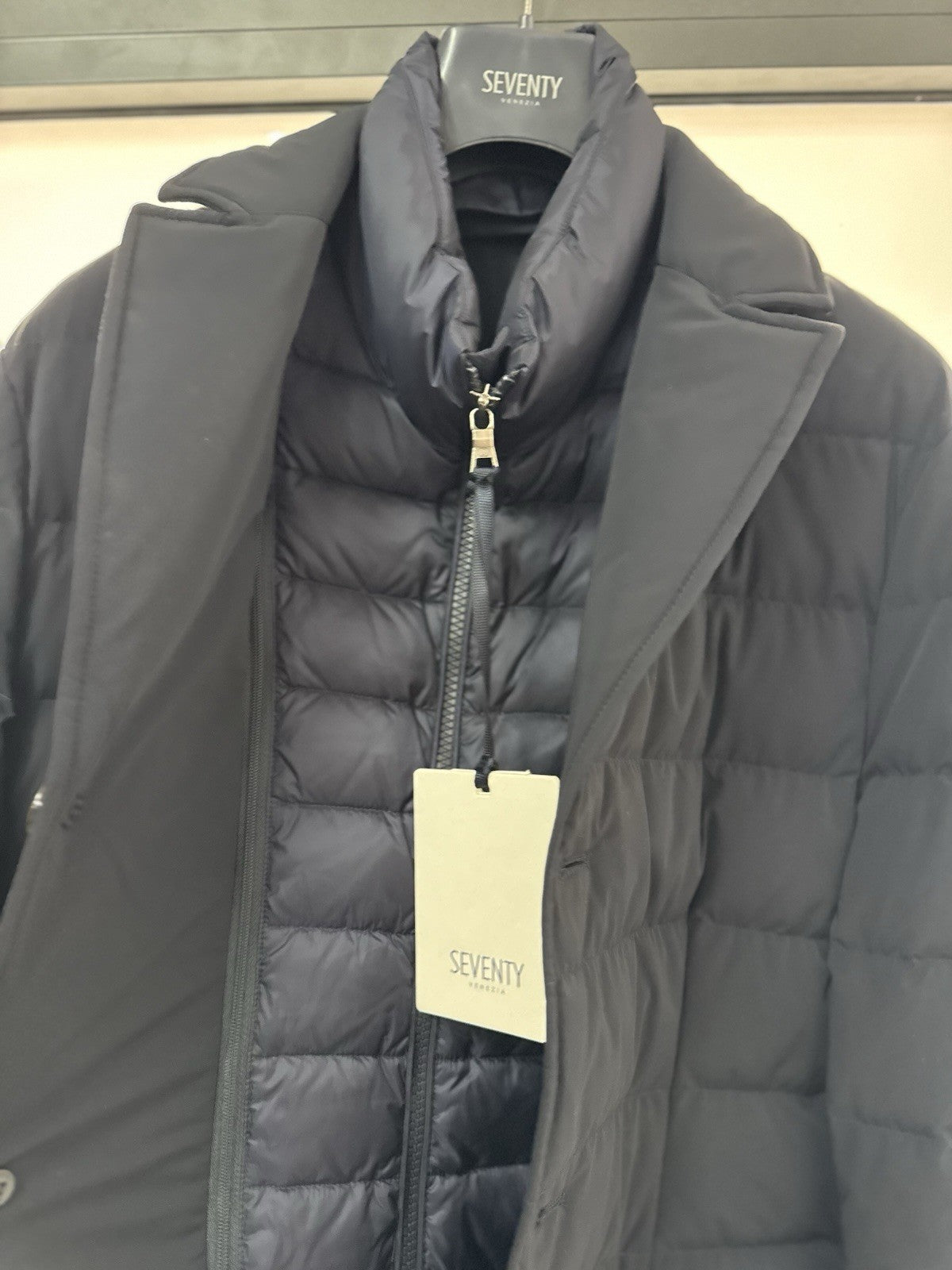 Seventy Venezia Piumino Uomo 3 Bottoni Blu Casual Uomo 46