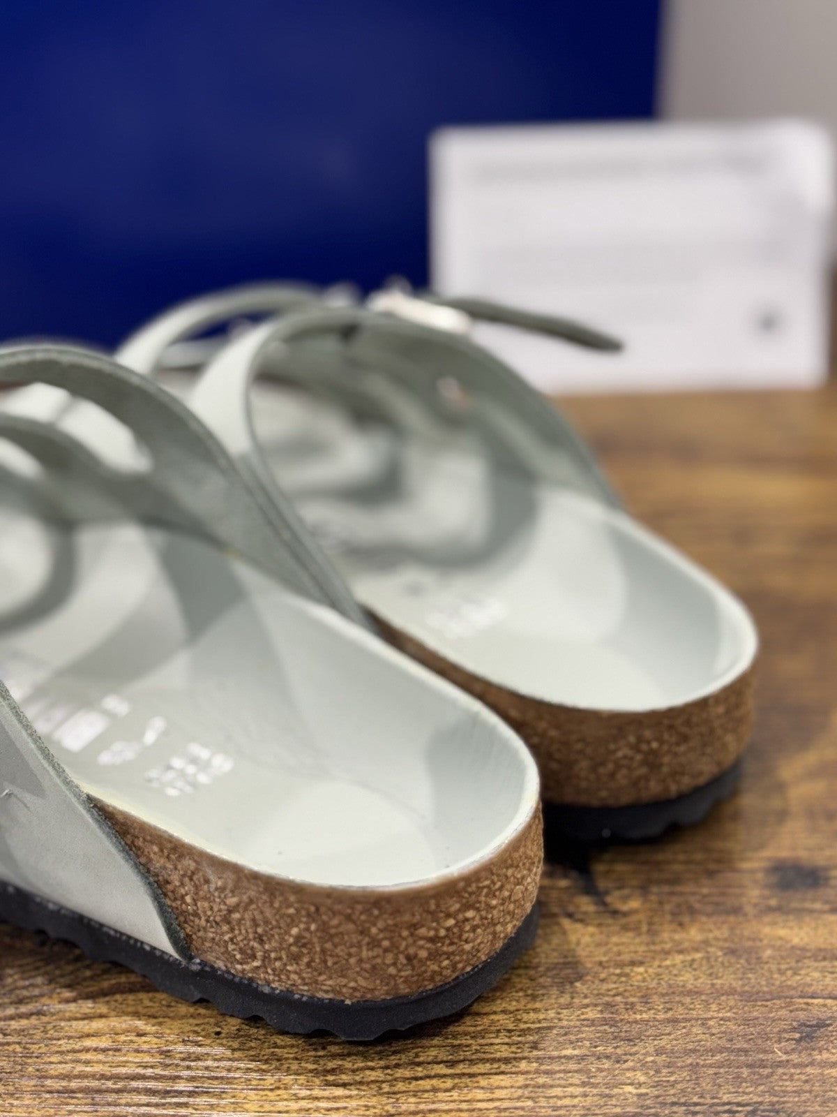 Birkenstock Florida Fresh Ciabatta Pelle Saga Premium Leather Birkenstock 40