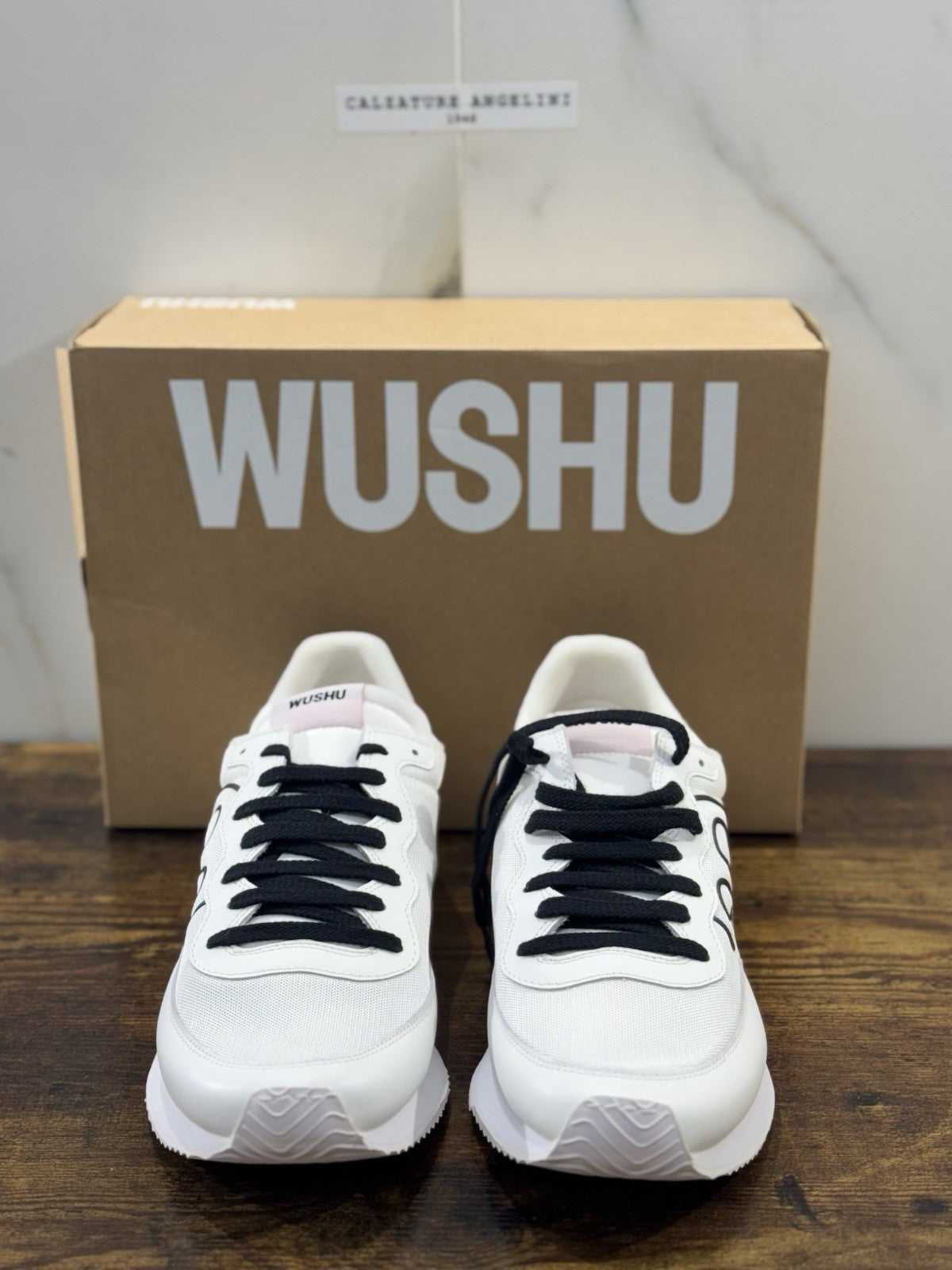 Wushu Ruyi Sneaker Uomo Casual Tiantan Sport Extra Light Bianca 41
