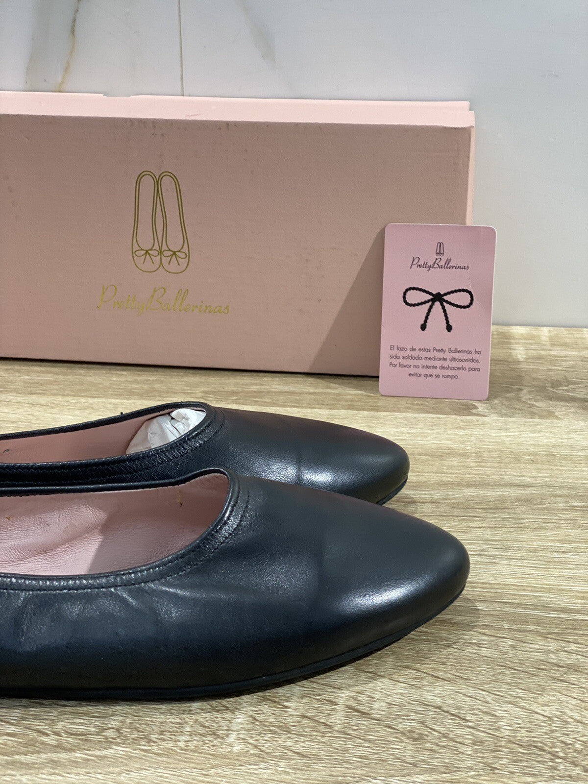 Pretty Ballerinas Scarpa Donna Audrey Pelle Nero  Ballerina Donna 39