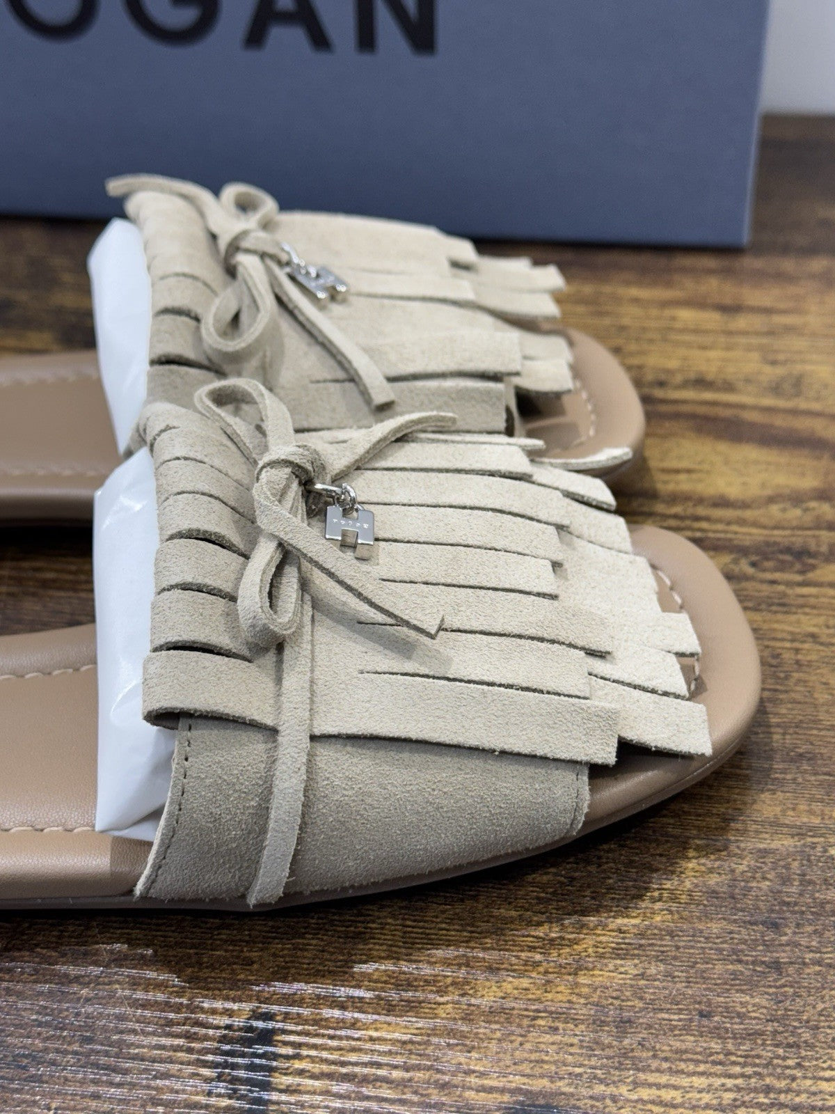 Hogan H685 Sandalo Suede Corda Casual Hogan Donna 36