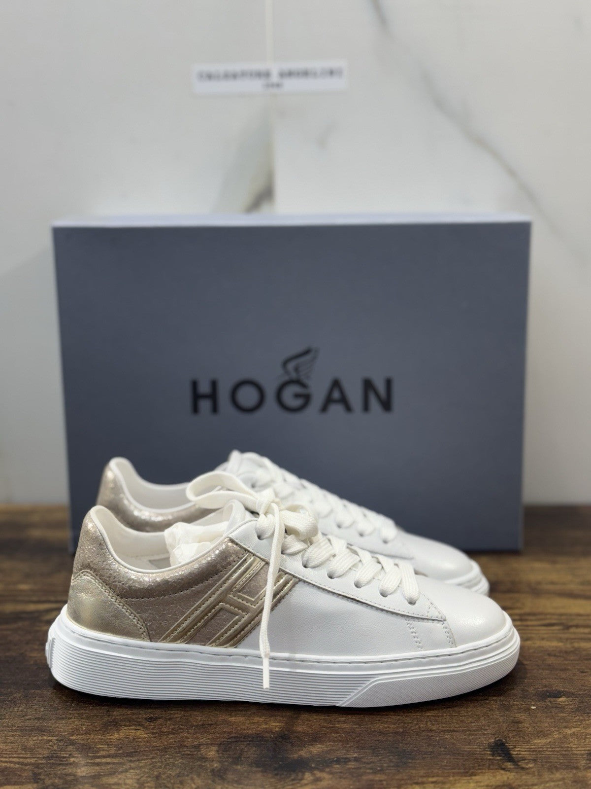 Hogan H365  Sneaker Pelle Bianca  Casual Hogan Donna 35