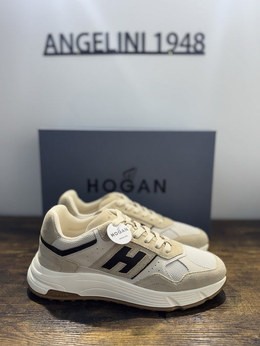 Hogan Hyperlight Sneaker Suede Light Beige   Memory Foam Causal Hogan Uomo 41.5